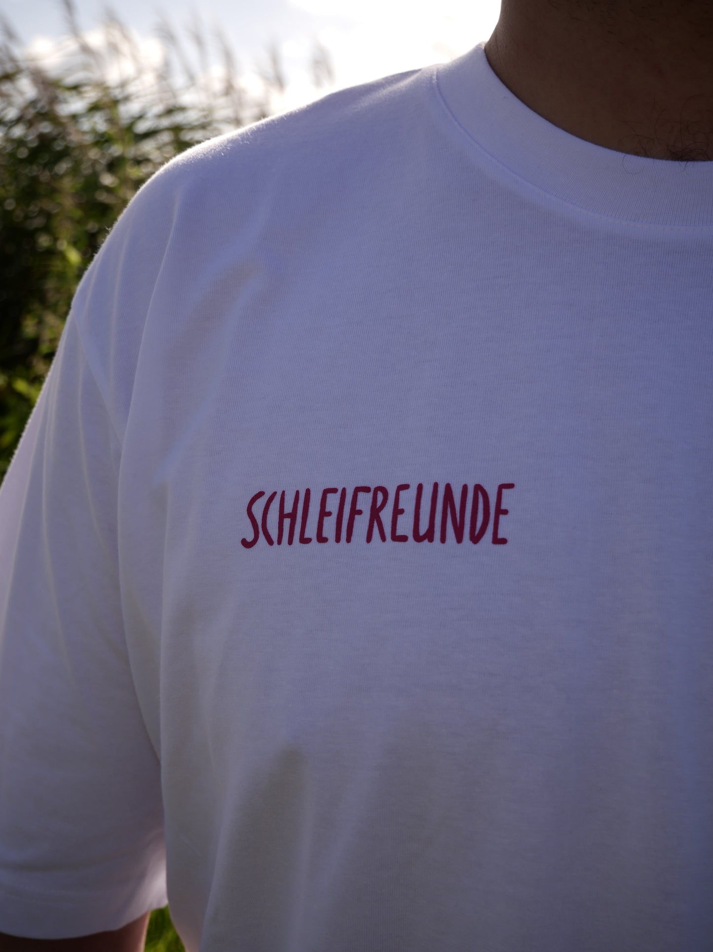 T-Shirt Schleswig weiß/pink