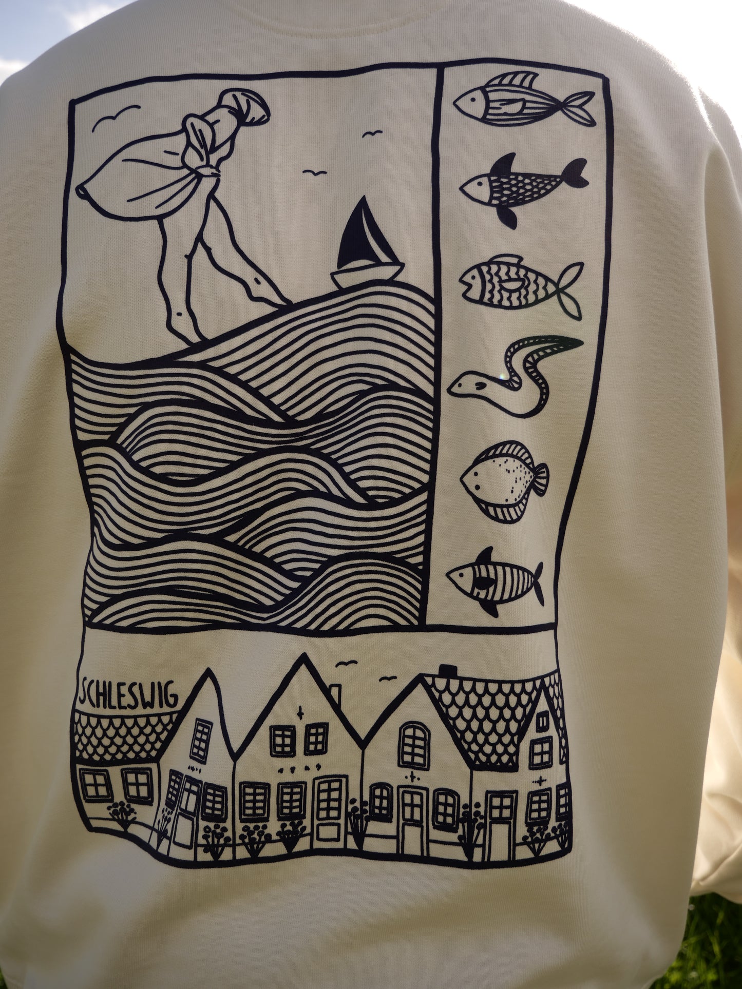 Sweatshirt Schleswig Cream