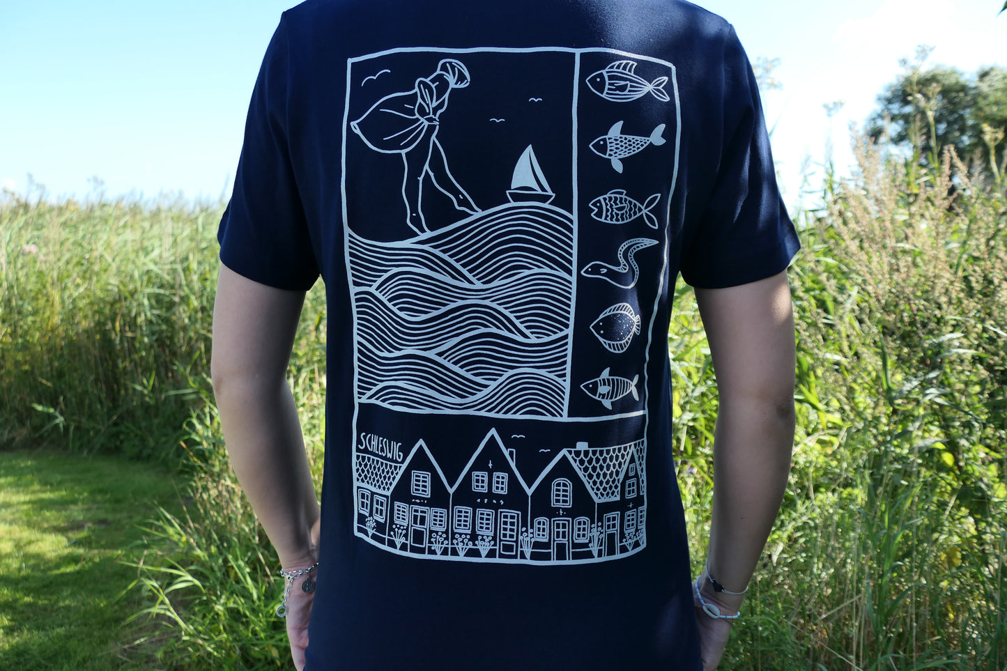 T-Shirt Schleswig Navy