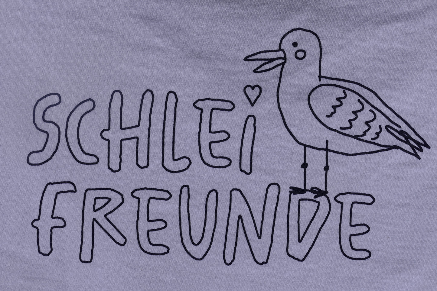 T-Shirt Möwe weiß/navy