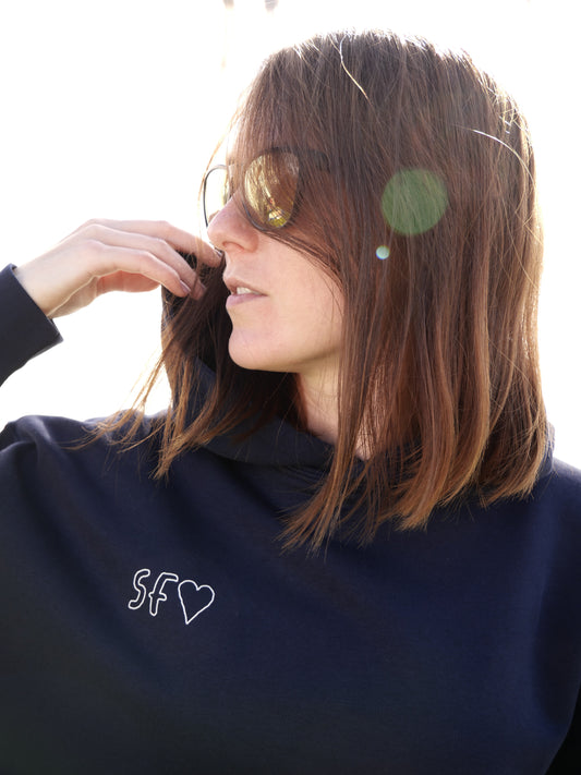 Hoodie Möwe Navy