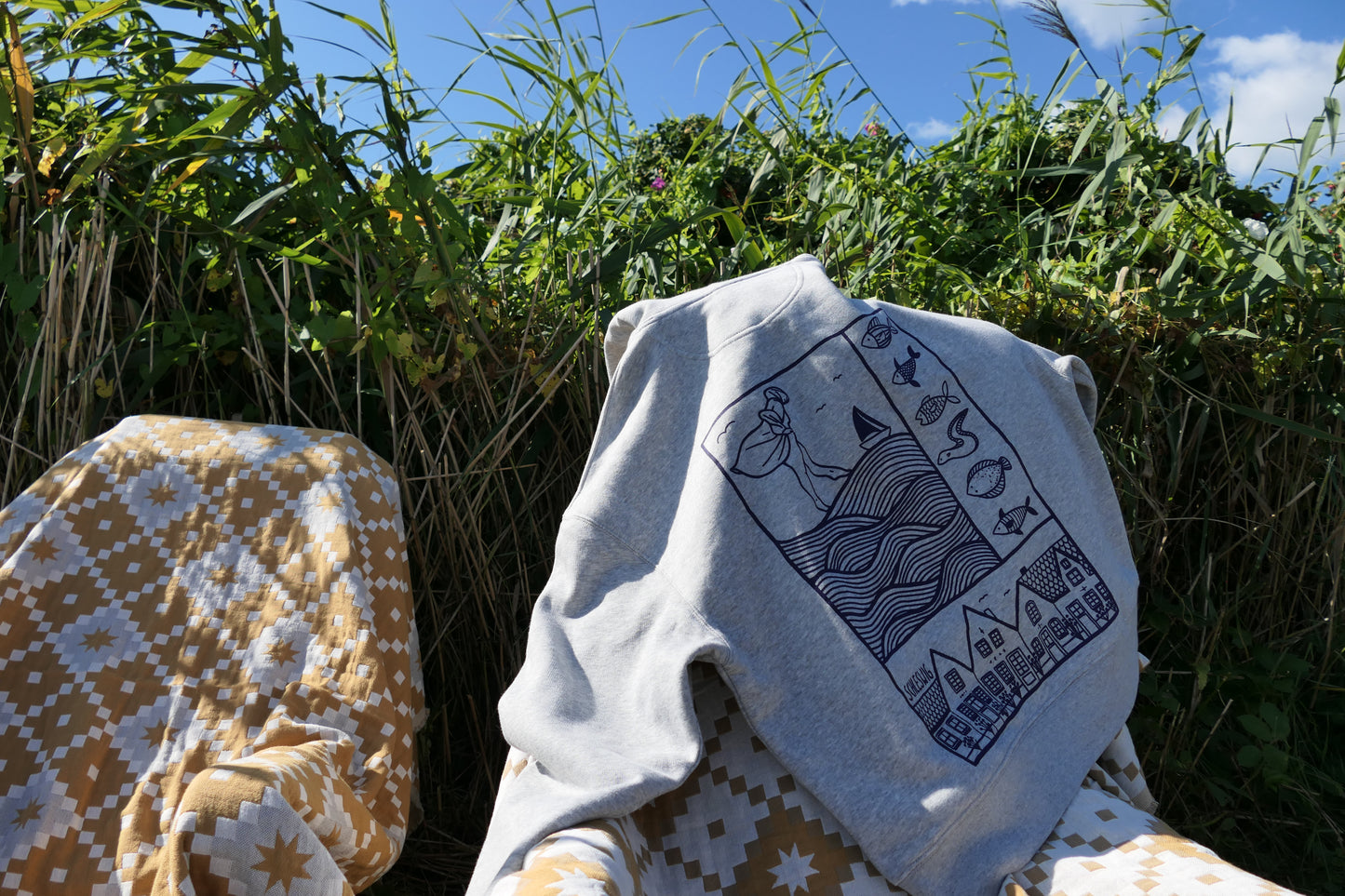 Hoodie Schleswig Grau