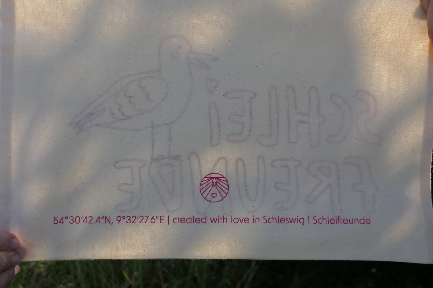 Jutebeutel Möwe