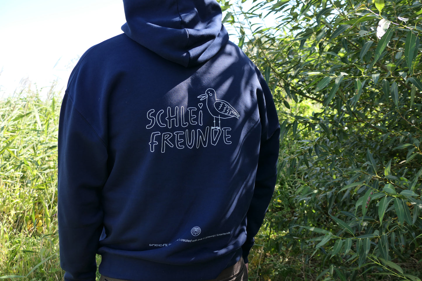 Hoodie Möwe Navy