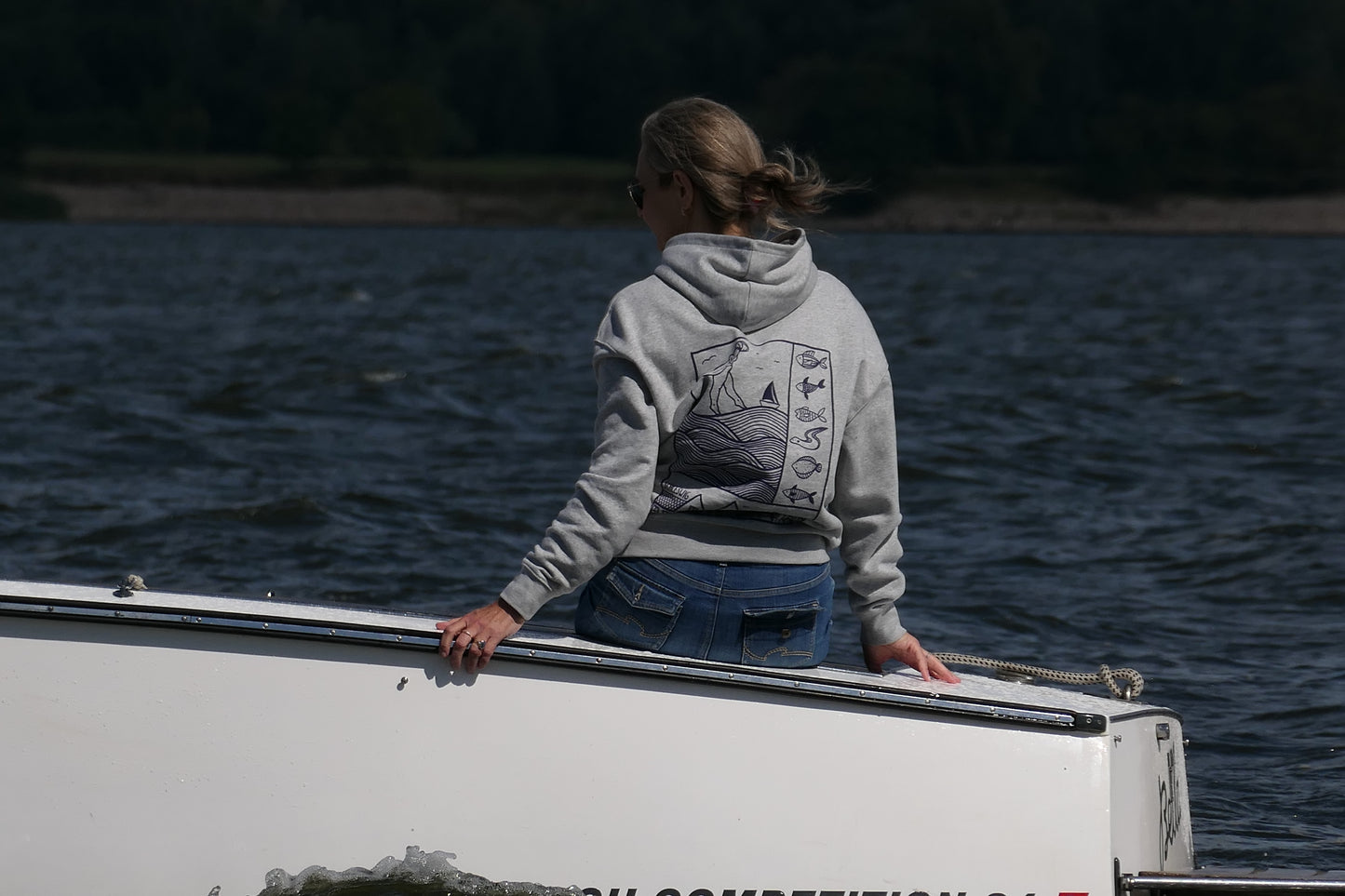 Hoodie Schleswig Grau