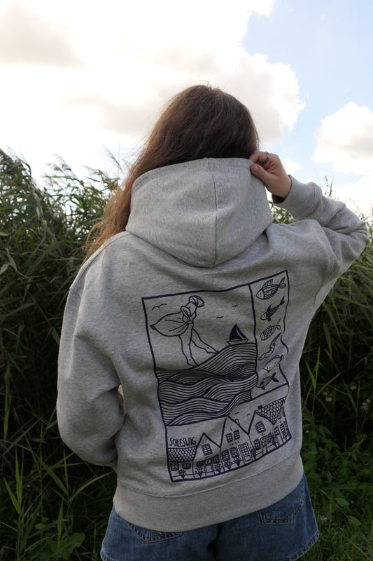 Hoodie Schleswig Grau