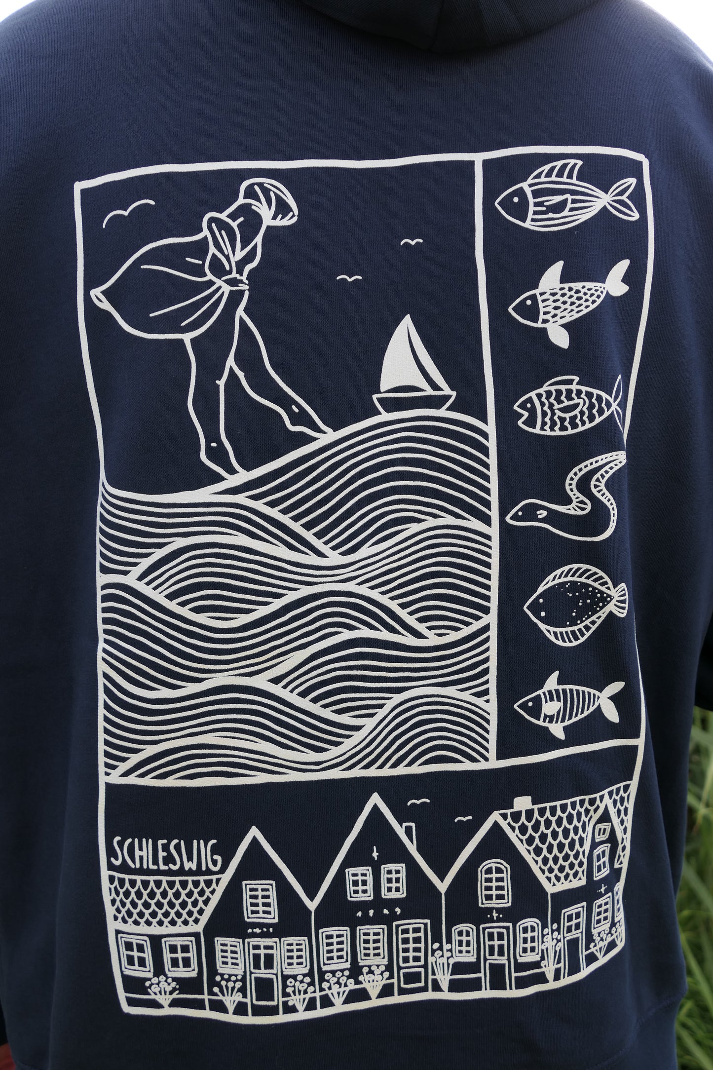 Hoodie Schleswig Navy